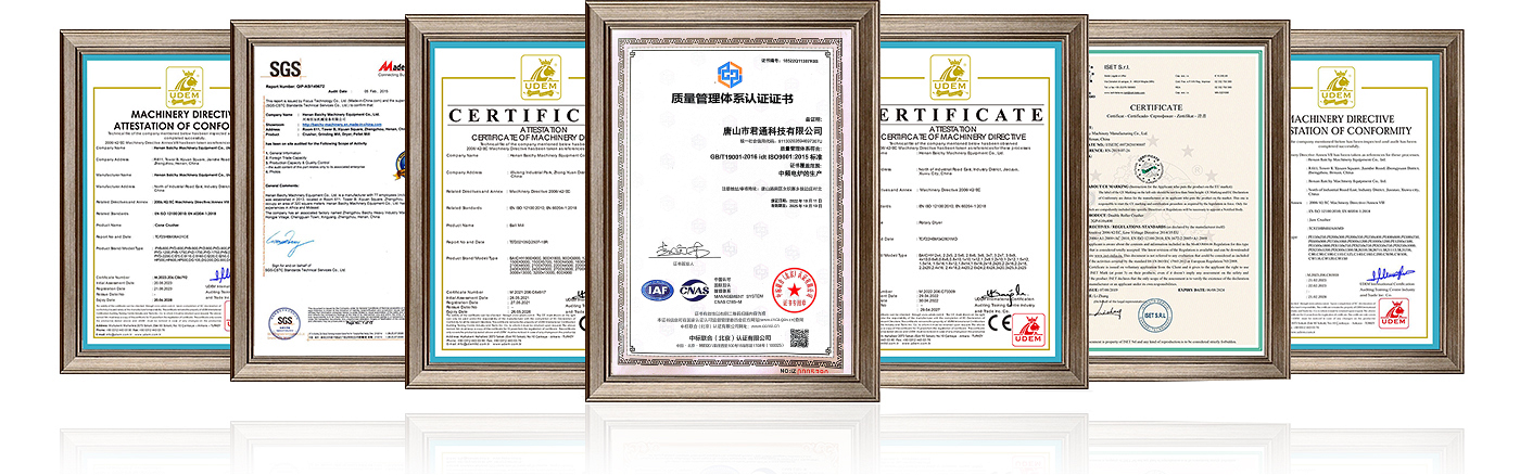 Certificates