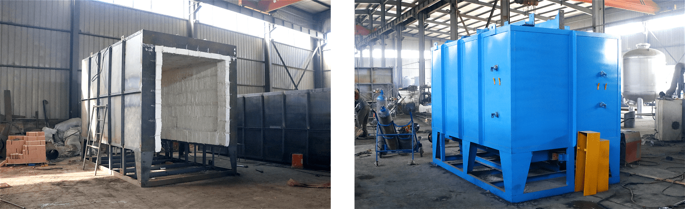 Heat treatment furnace factory